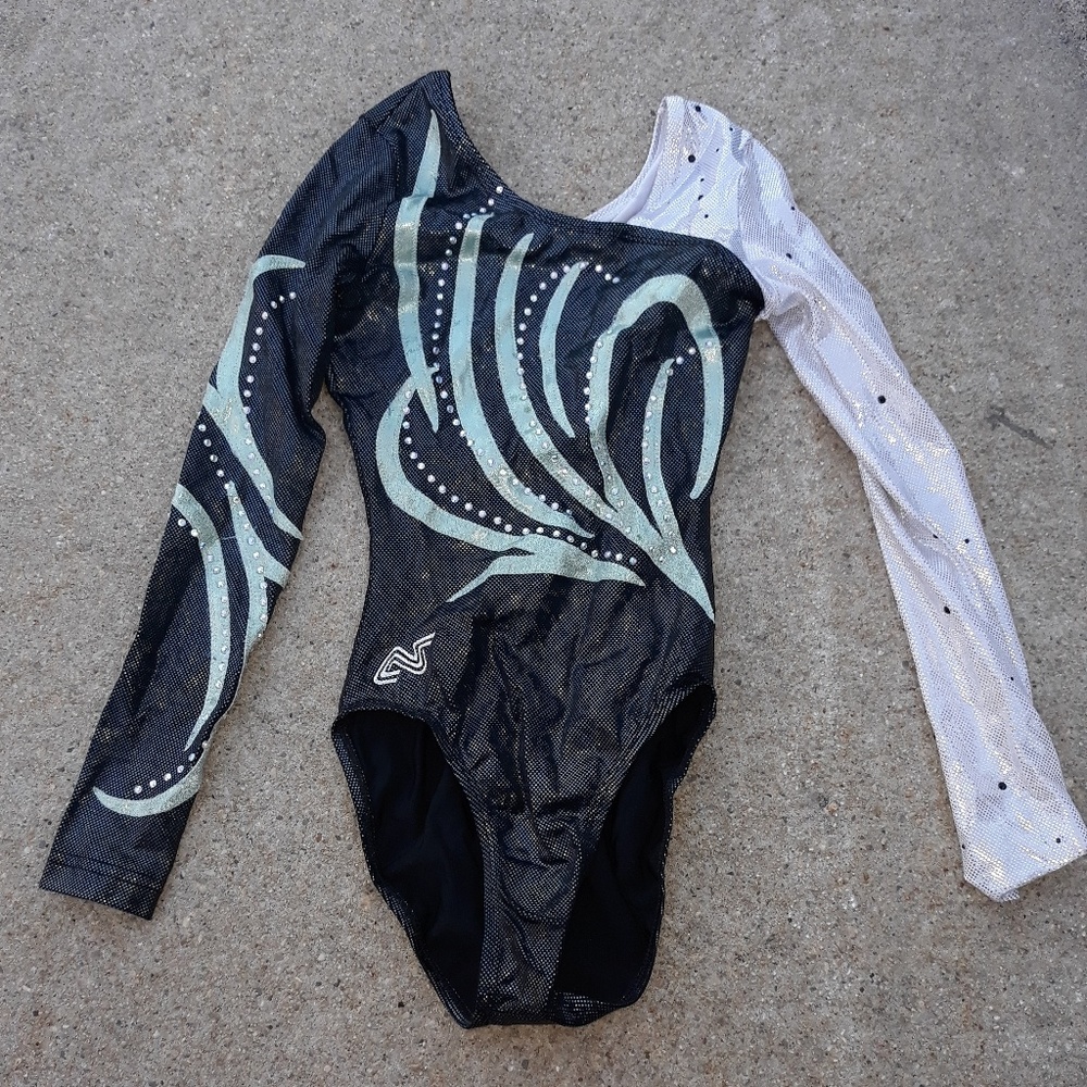 Adult small alpha factor competition leotard